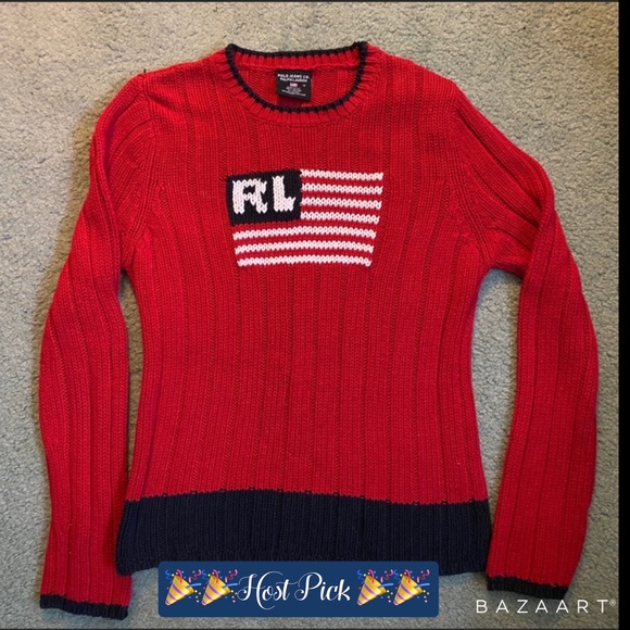 Polo Ralph Lauren Sweaters - 🎉💝HP💝🎉 Polo Ralph Lauren USA  vintage sweater